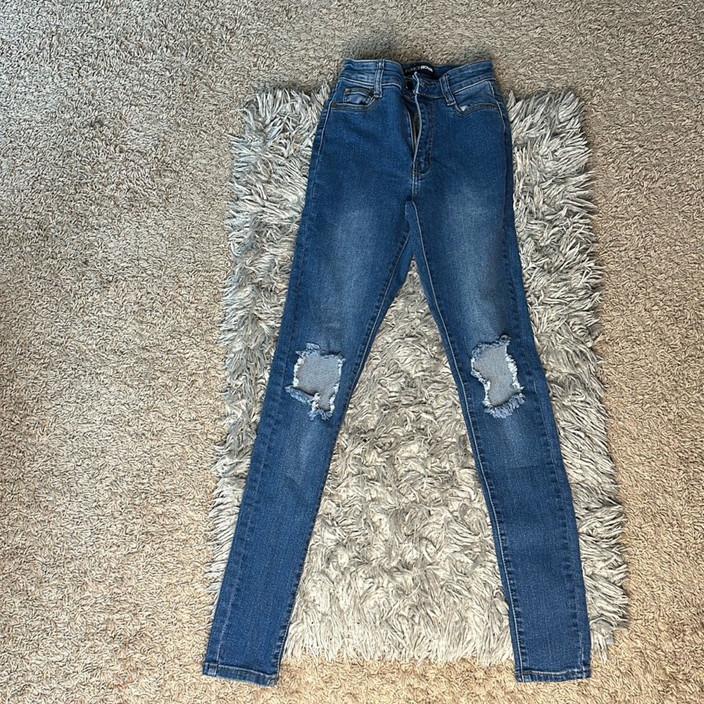 Denim Ripped Jeans